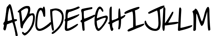 DJB It's Our Choices Font UPPERCASE