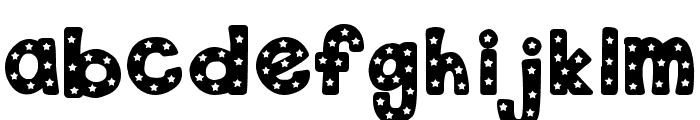 DJB Starry Starry Font Font LOWERCASE