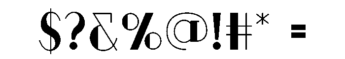 Djuwara Font OTHER CHARS