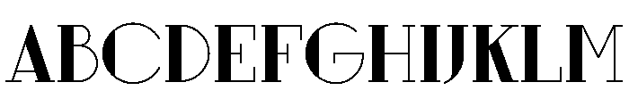 Djuwara Font UPPERCASE