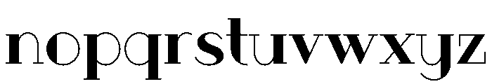 Djuwara Font LOWERCASE