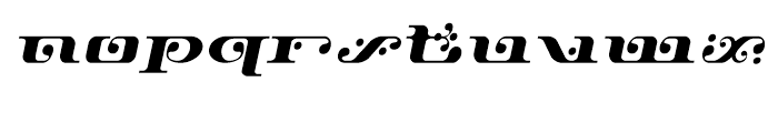 Django Oblique Font LOWERCASE