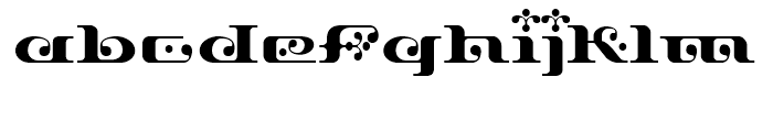 Django Regular Font LOWERCASE