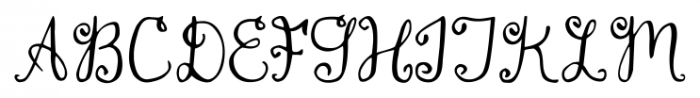 DJB Monogram Regular Font LOWERCASE