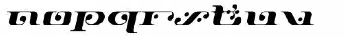 Django Oblique Font LOWERCASE