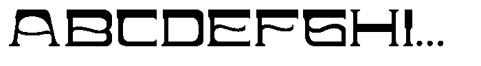 Djayanti Regular Font UPPERCASE
