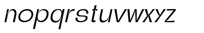 Djimat Light Oblique Font LOWERCASE