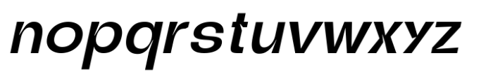 Djimat Medium Oblique Font LOWERCASE