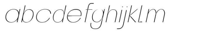 Djimat Thin Oblique FONT