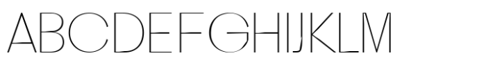 Djimat Thin Font UPPERCASE