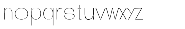 Djimat Thin Font LOWERCASE