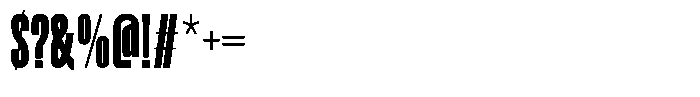 Djingo Regular Font OTHER CHARS