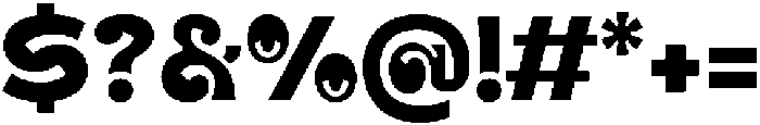 DK Traps Regular otf (400) Font OTHER CHARS