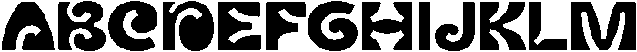 DK Traps Regular otf (400) Font UPPERCASE