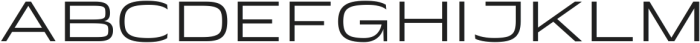 DKS Panon Expanded Light ttf (300) Font UPPERCASE