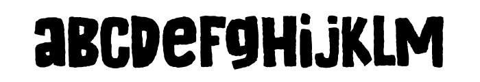 DK Appelstroop Regular Font LOWERCASE