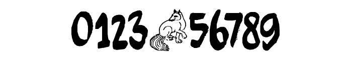 DK Kitsune Tail Regular Font OTHER CHARS