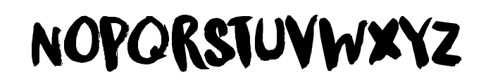 DK Kitsune Tail Regular Font UPPERCASE