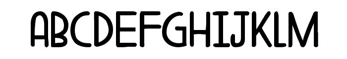 DKAderyn-Fat Font LOWERCASE