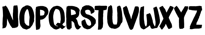 DKBrushCrush Font UPPERCASE