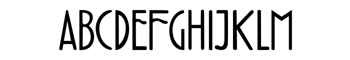 DKFledermaus Font UPPERCASE