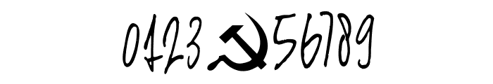 DKHeyComrade Font OTHER CHARS