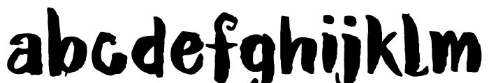 DKRubyRed Font LOWERCASE