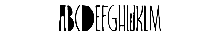 DKSpiderlegs-Blackened Font UPPERCASE