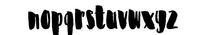 DKZestyLime Font LOWERCASE