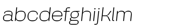 DK 01 Thin Italic FONT