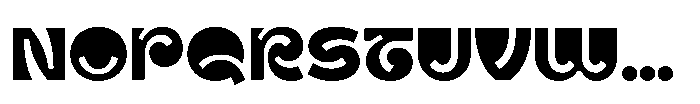 DK Traps Font UPPERCASE