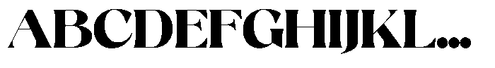 DKS Almine Regular Font UPPERCASE
