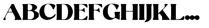 DKS Almine Rough Font UPPERCASE