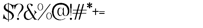 DKS Hillant Regular Font OTHER CHARS
