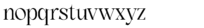 DKS Hillant Regular Font LOWERCASE