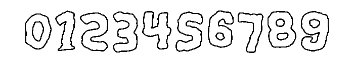 DLOWI Outline Font OTHER CHARS