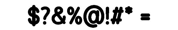 Dlitolime Font OTHER CHARS