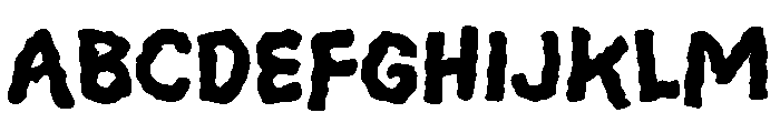 Dlowi Font UPPERCASE