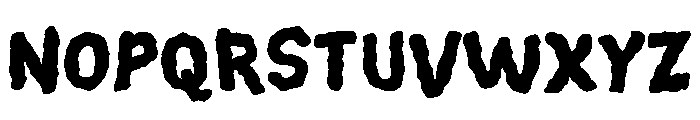 Dlowi Font UPPERCASE
