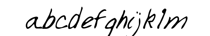 Dlnfont Regular Font LOWERCASE
