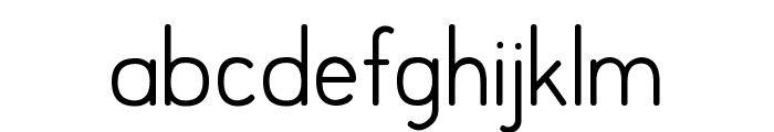 DLE Geomet Font LOWERCASE