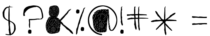 D?luge Font OTHER CHARS