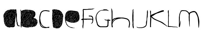 D?luge Font UPPERCASE