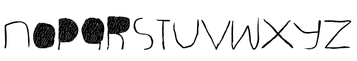 D?luge Font LOWERCASE