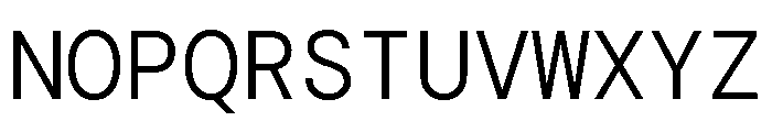 DM Mono Light Font UPPERCASE