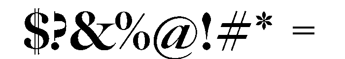 Dm Serif Extra Bold Font OTHER CHARS