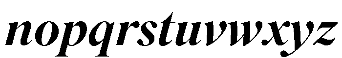 Dm Serif Medium Italic Font LOWERCASE