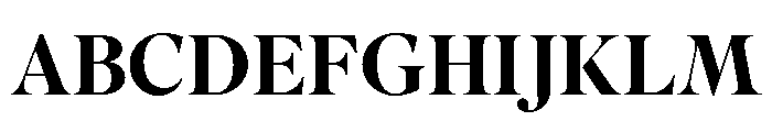 Dm Serif Medium Font UPPERCASE