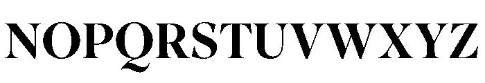 Dm Serif Medium Font UPPERCASE