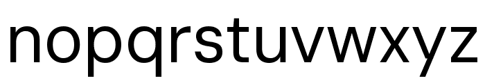 DM Sans 9pt Regular Font LOWERCASE